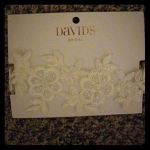 David's Bridal Garter NEW UNUSED